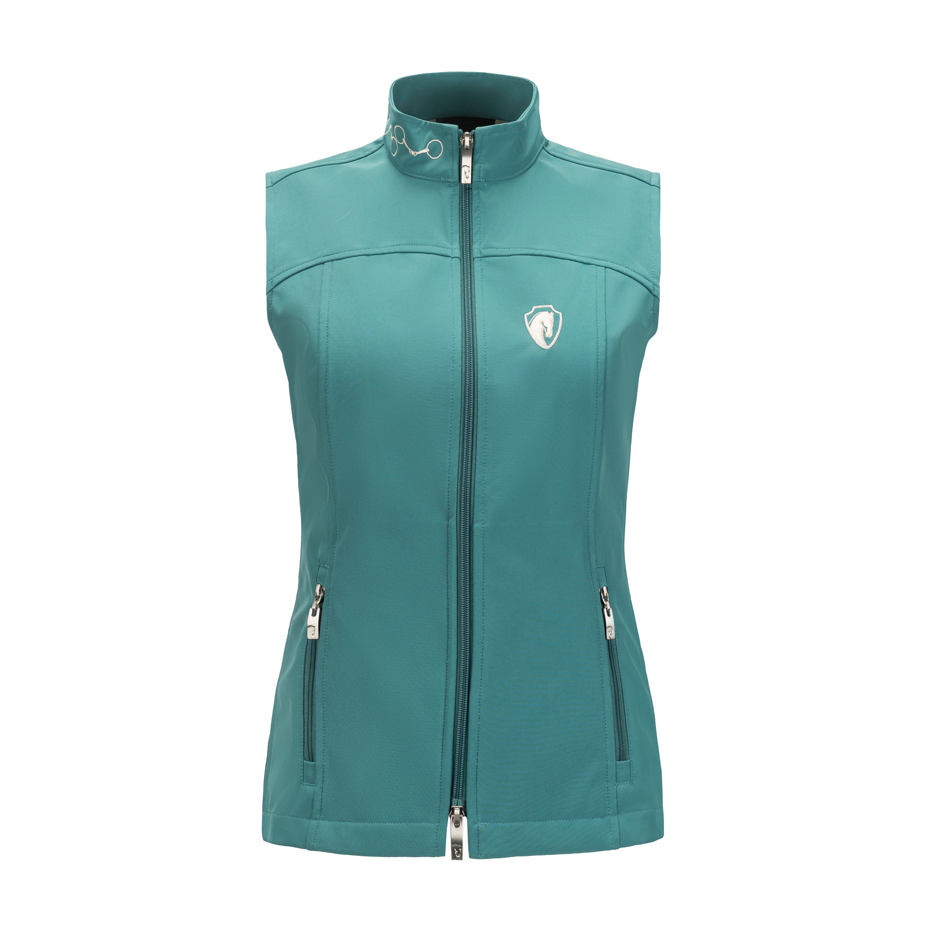 Modern 3 Bit Vest, Verdigris