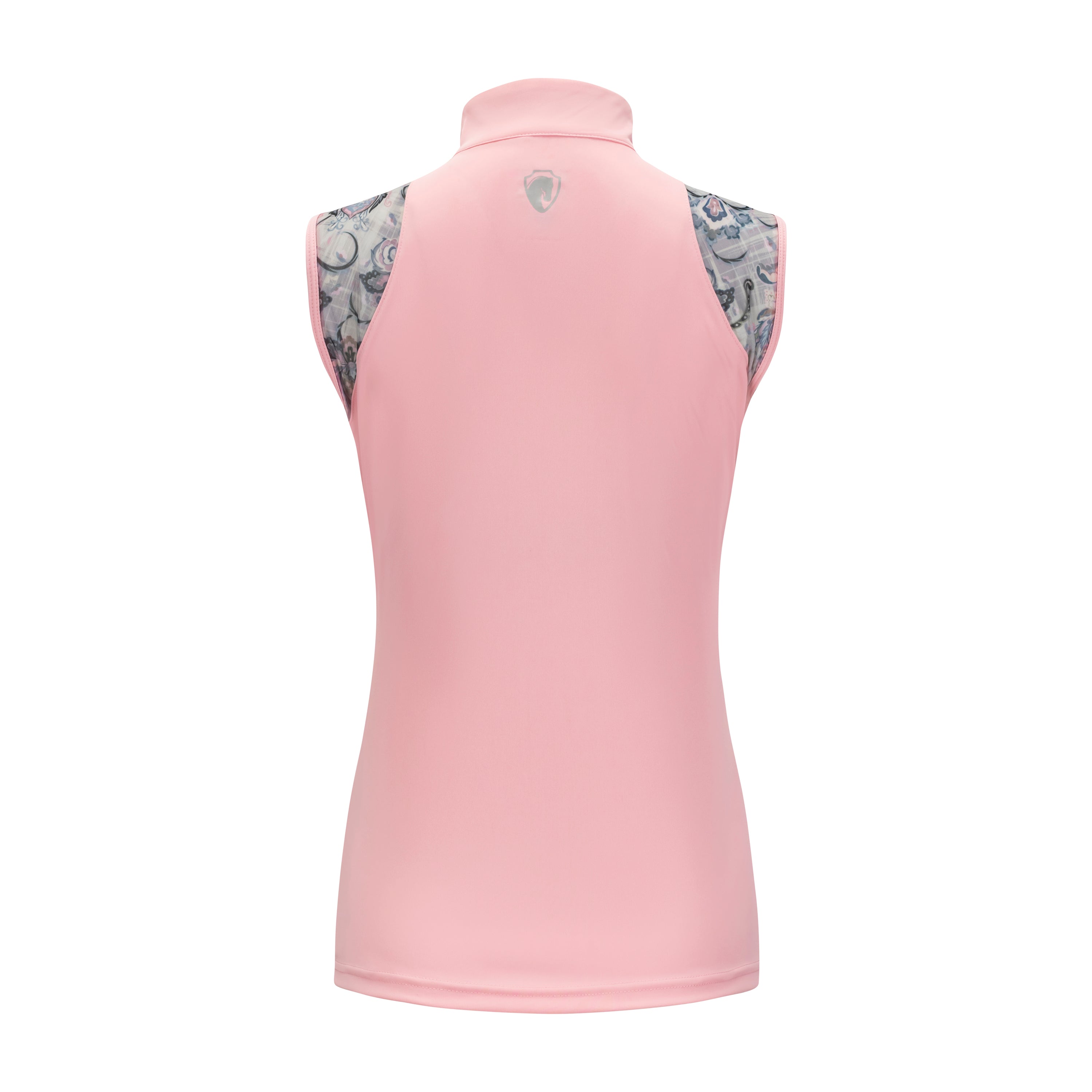 Midsummer Mesh Sleeveless Sun Shirt, Pink & Floral Paisley (XXL only)