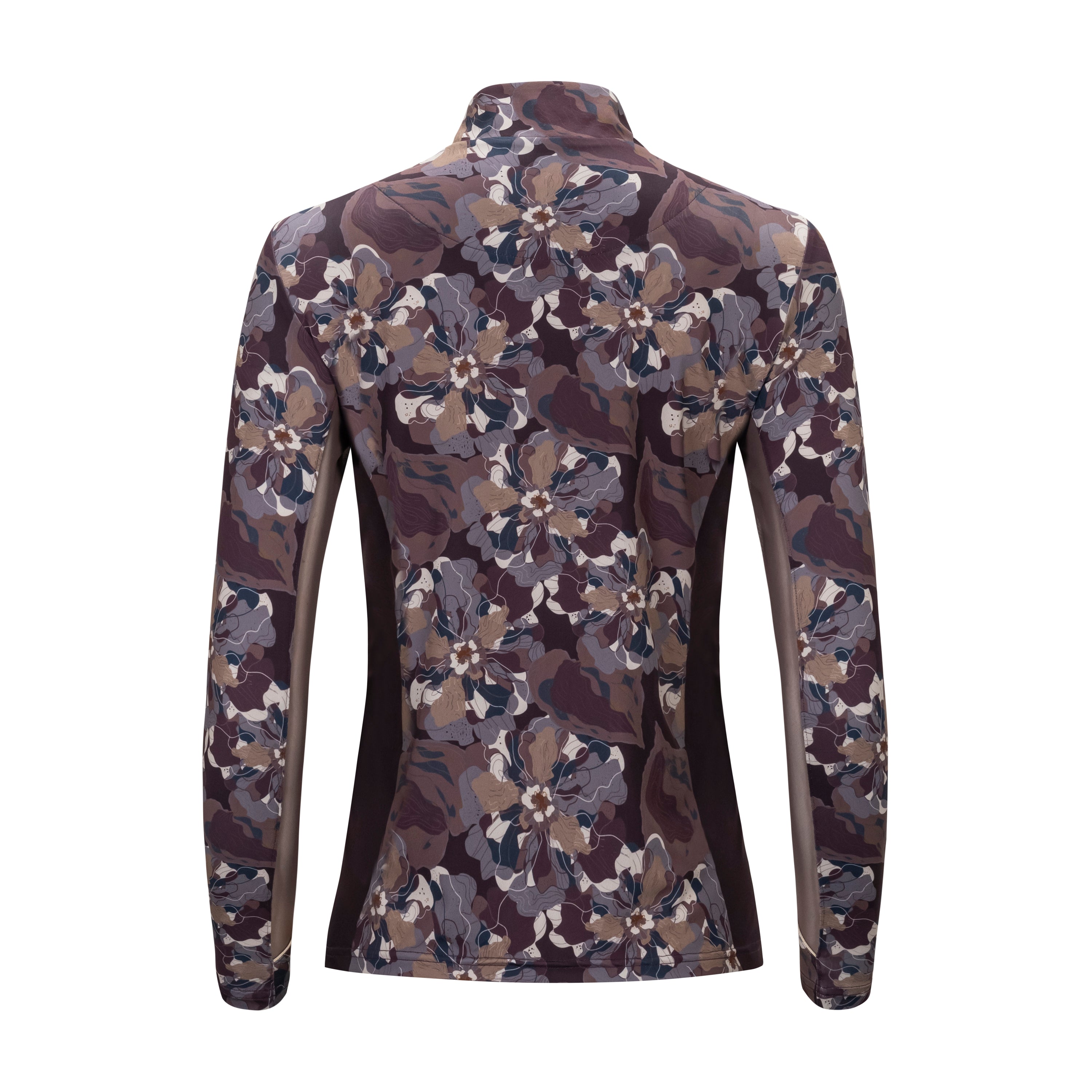 Dahlia, Oxblood Sun Shirt w/mesh