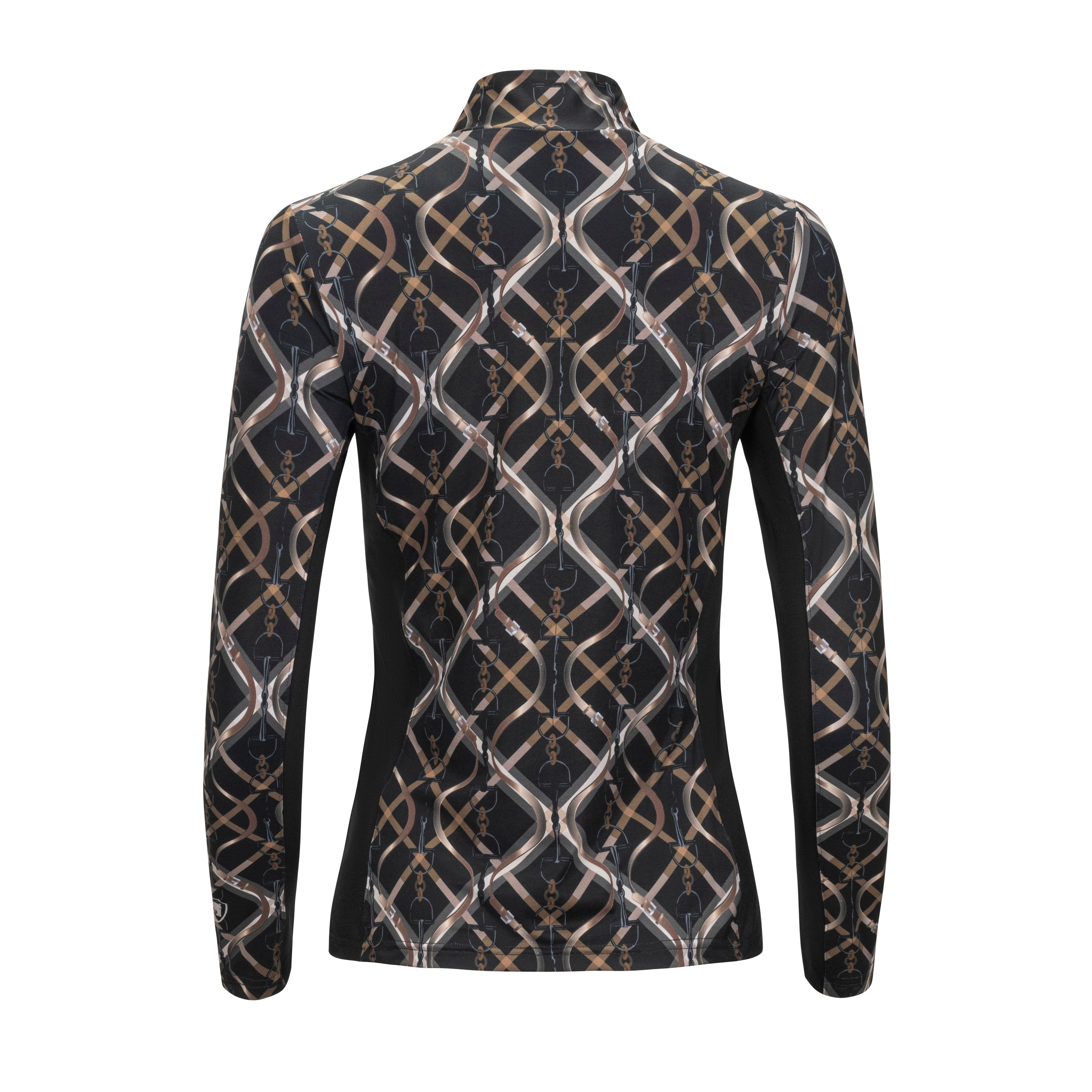 Equitation Plaid Sun Shirt, Black