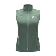 Modern 3 Bit Vest, Eucalyptus w/oatmilk