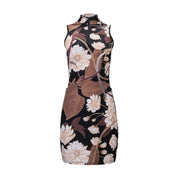 Arista Séra Dress, Floral Reins Black