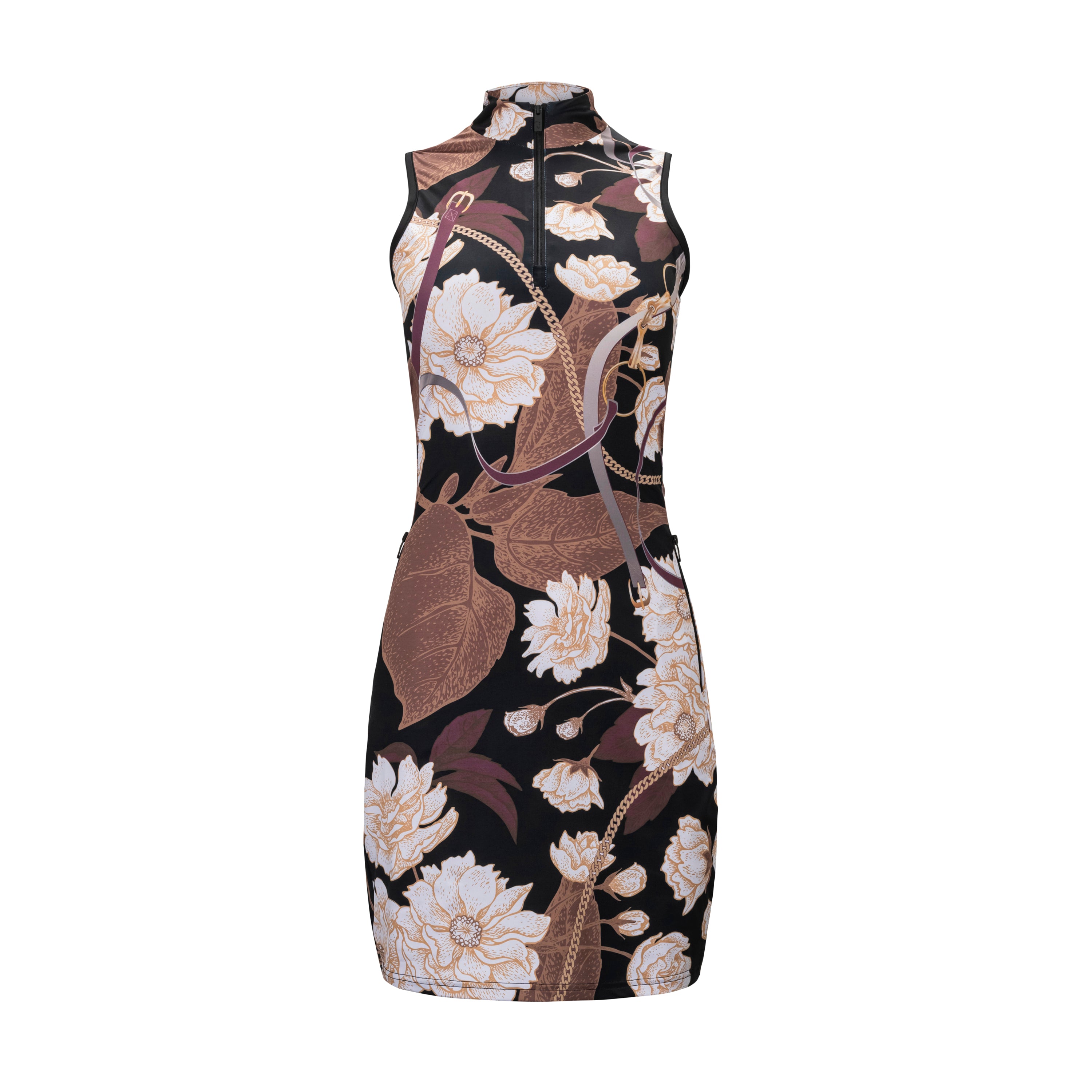Arista Séra Dress, Floral Reins Black