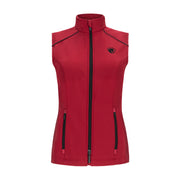 Sporty Fleece Lined Vest, Malbec