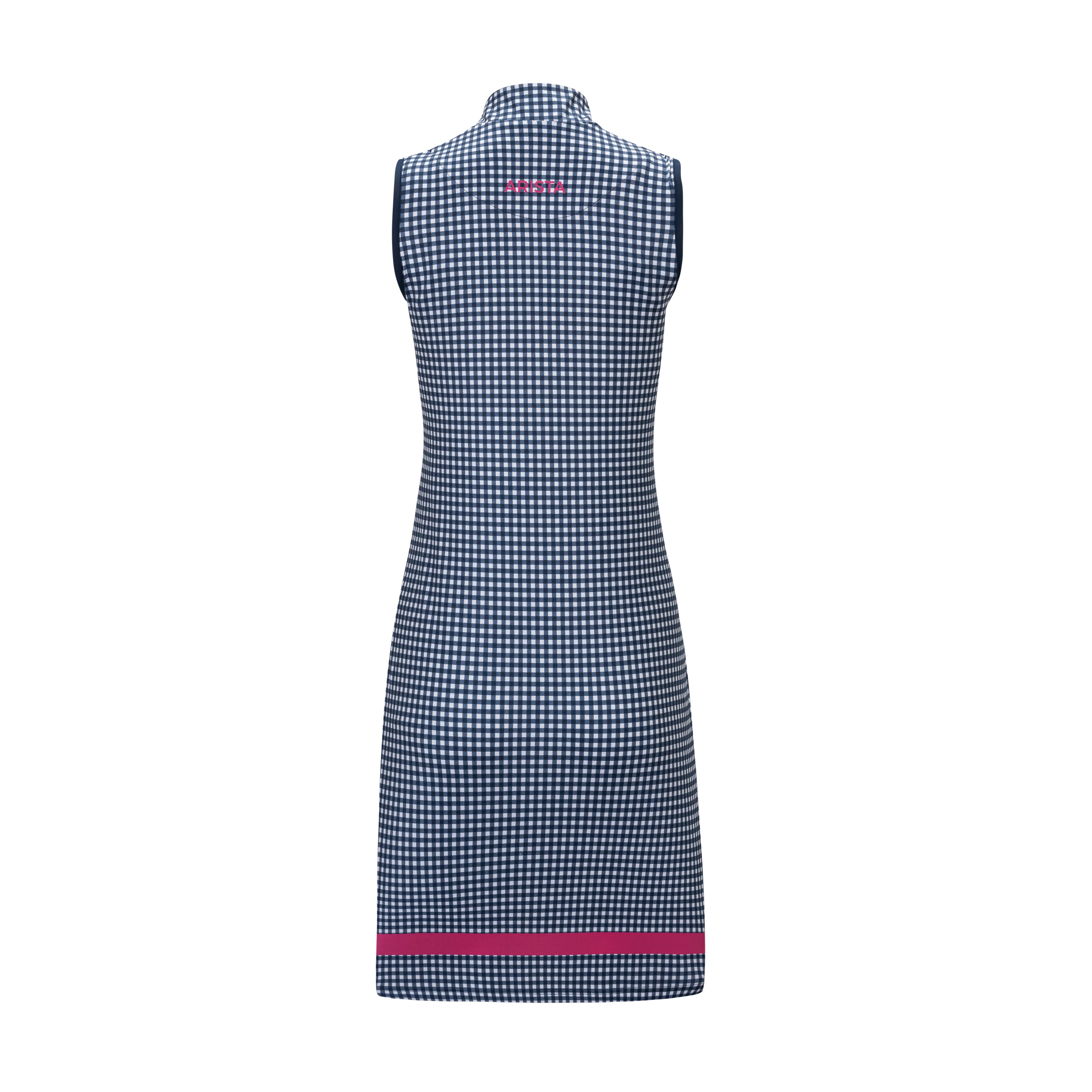 Arista Séra Dress, Navy Gingham