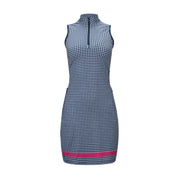 Arista Séra Dress, Navy Gingham