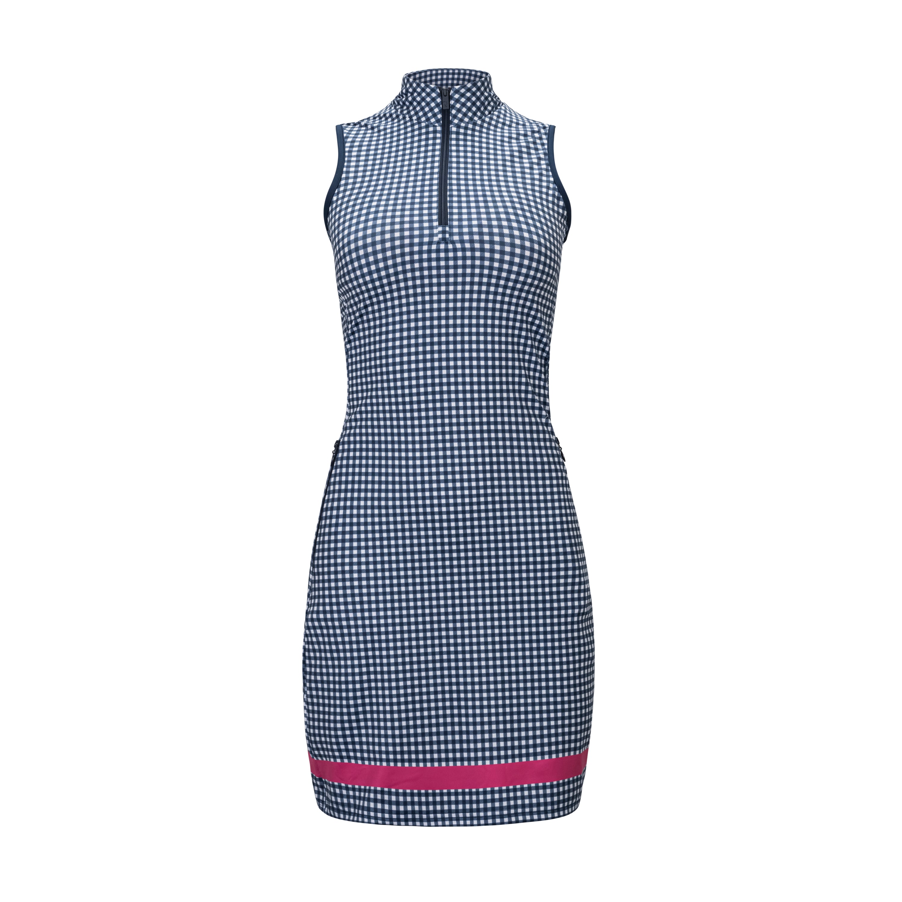 Arista Séra Dress, Navy Gingham
