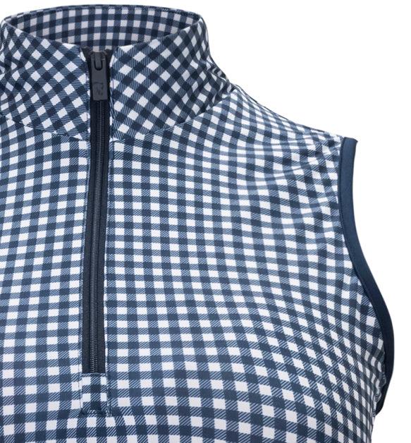 Arista Séra Dress, Navy Gingham
