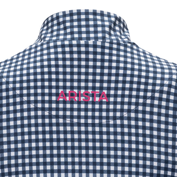Arista Séra Dress, Navy Gingham