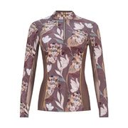 Hydrangea, Fig Sun Shirt w/MESH