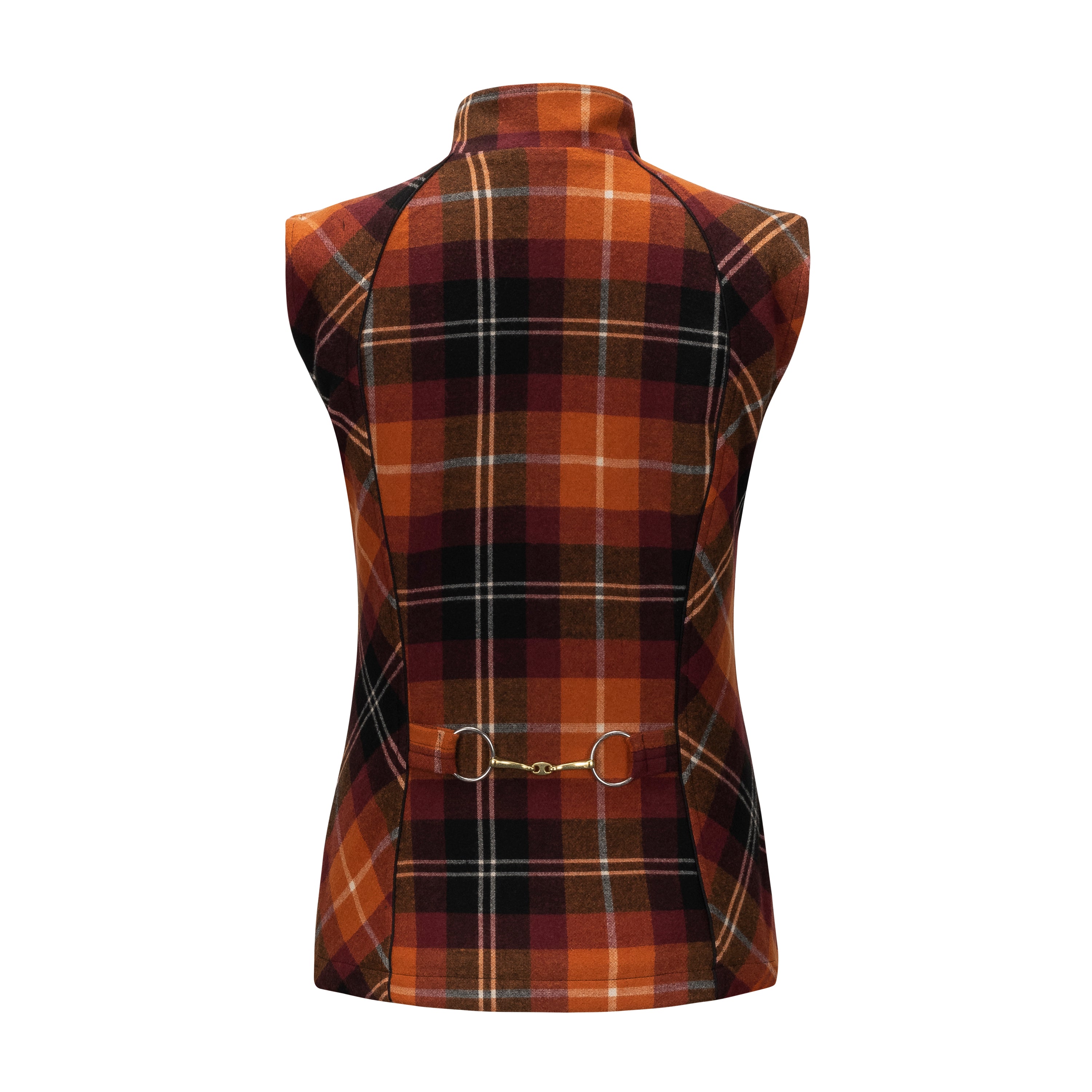 Wool Plaid Vest, Spice Plaid (4004)