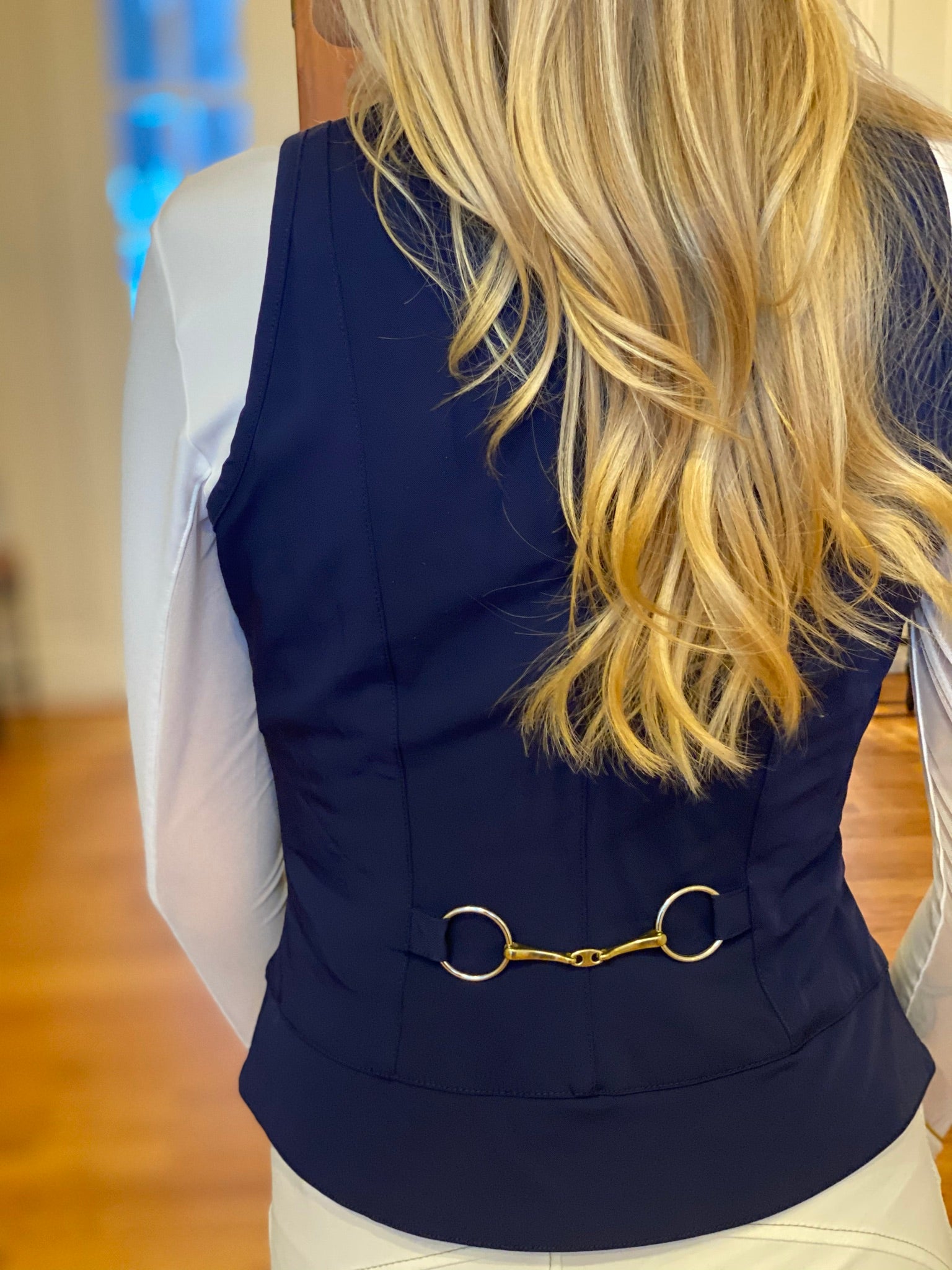 Dressage Vest, Navy - Clearance-NO RETURNS