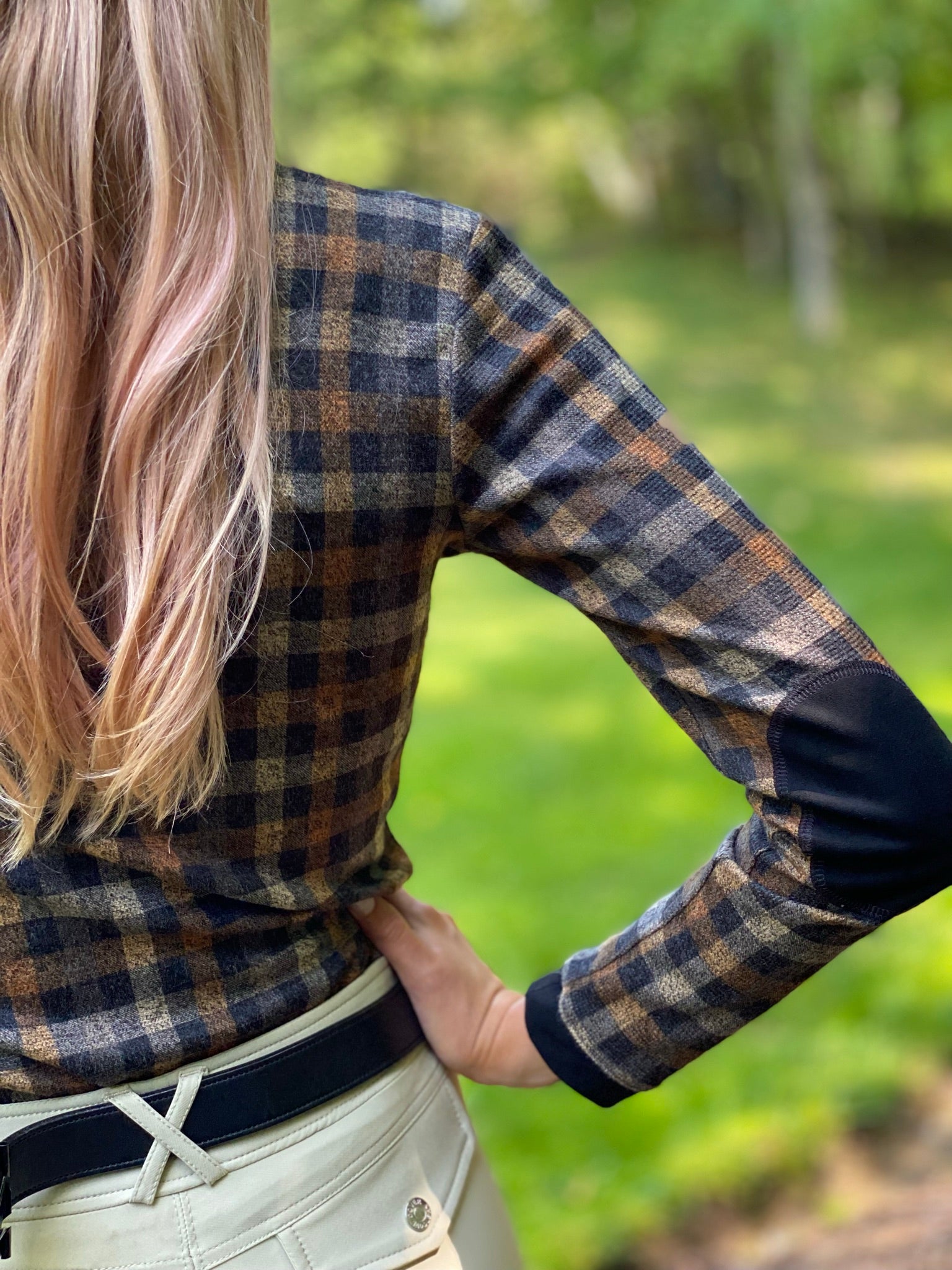 Quintessential V-NECK, Rustica Sashay Plaid (OnePlus only)