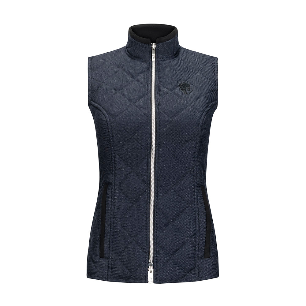 Radiance Quilted Vest, Ink
