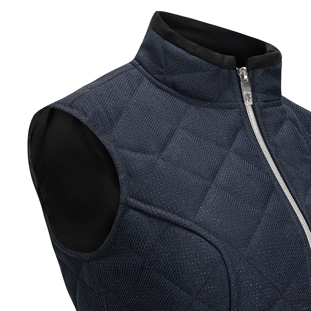 Radiance Quilted Vest, Ink