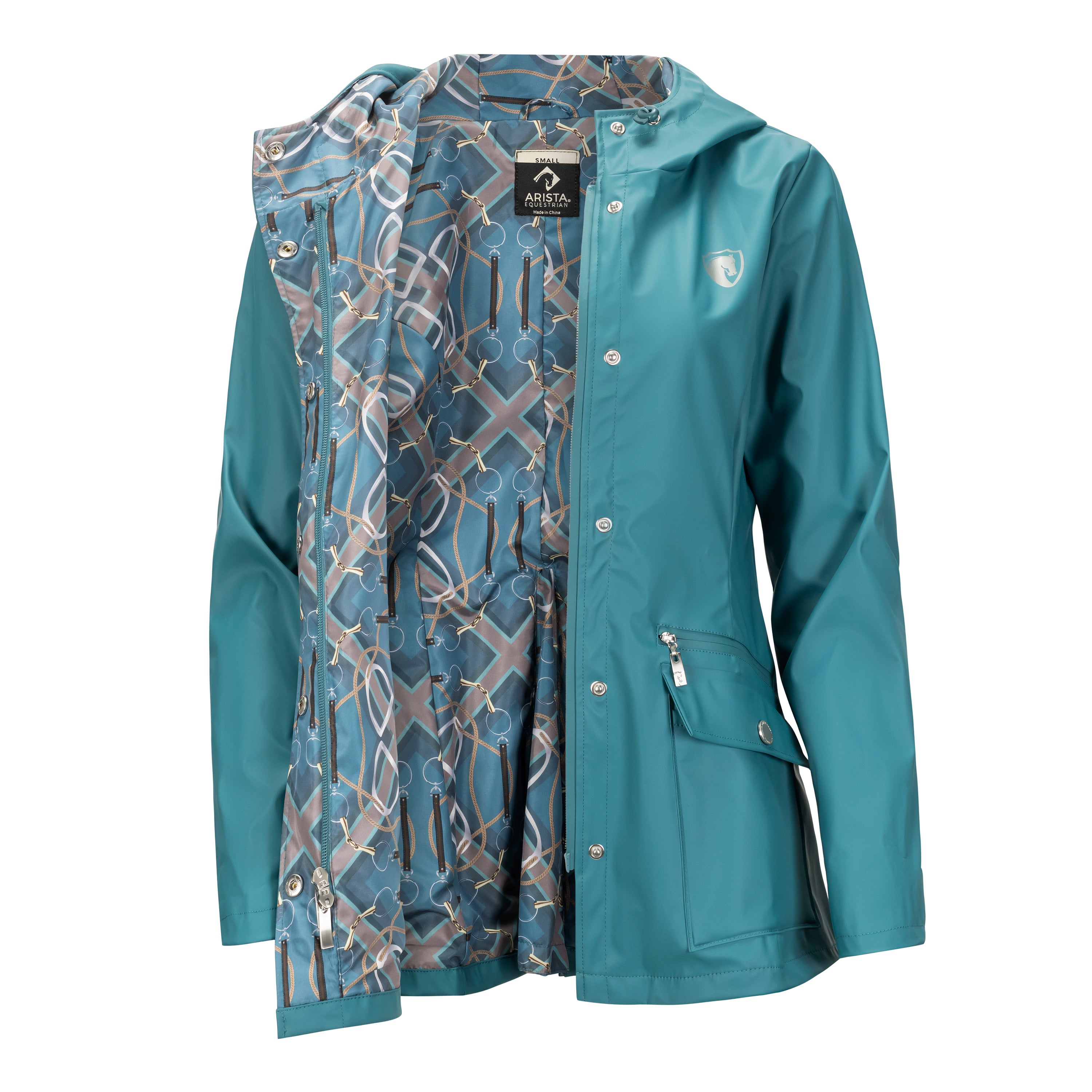 Equestrian Rein Jacket, Verdigris (6223) – The Arista