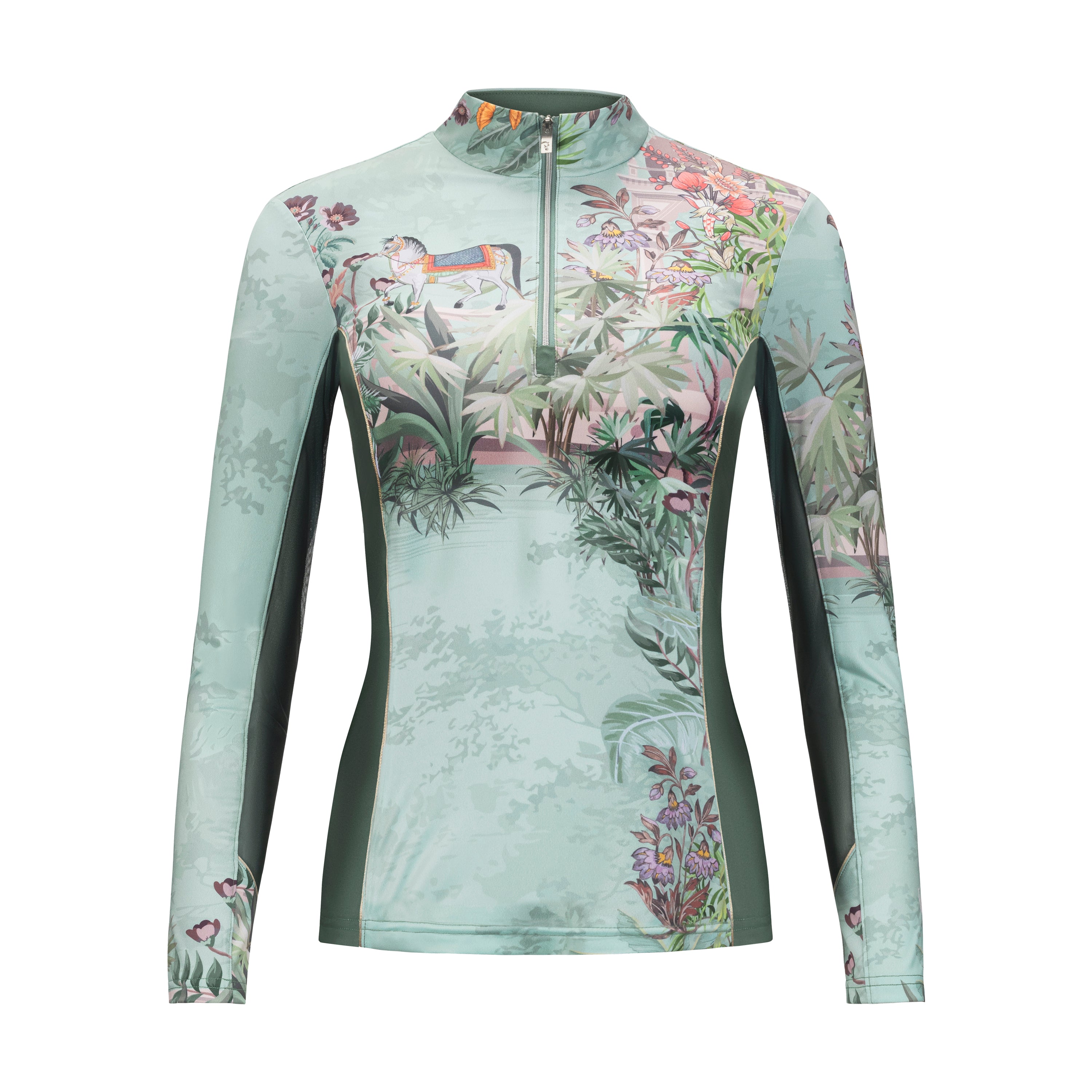 Lancelot, Tiffany & Eucalyptus Sun Shirt w/Mesh