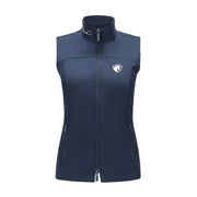 Modern 3 Bit Vest, Navy w/ Silver