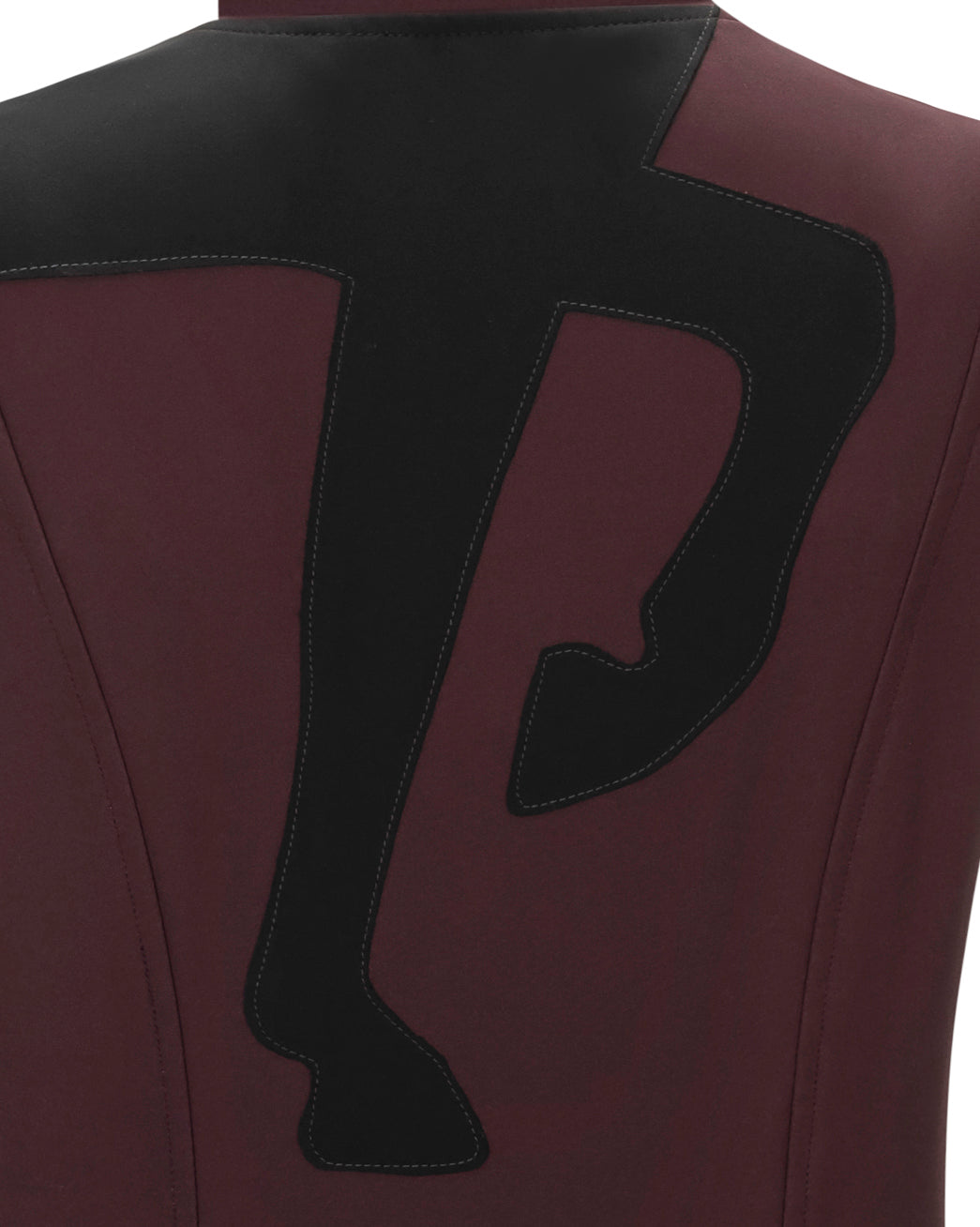 Dressage Silhouette Vest, Oxblood
