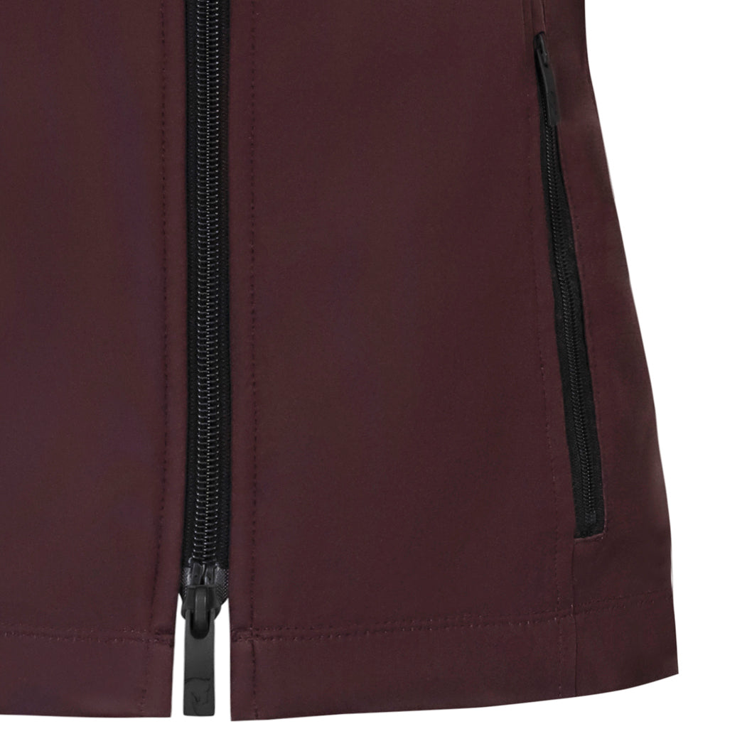 Dressage Silhouette Vest, Oxblood