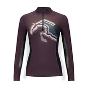 Arista Jumper, Plum Sun Shirt w/mesh