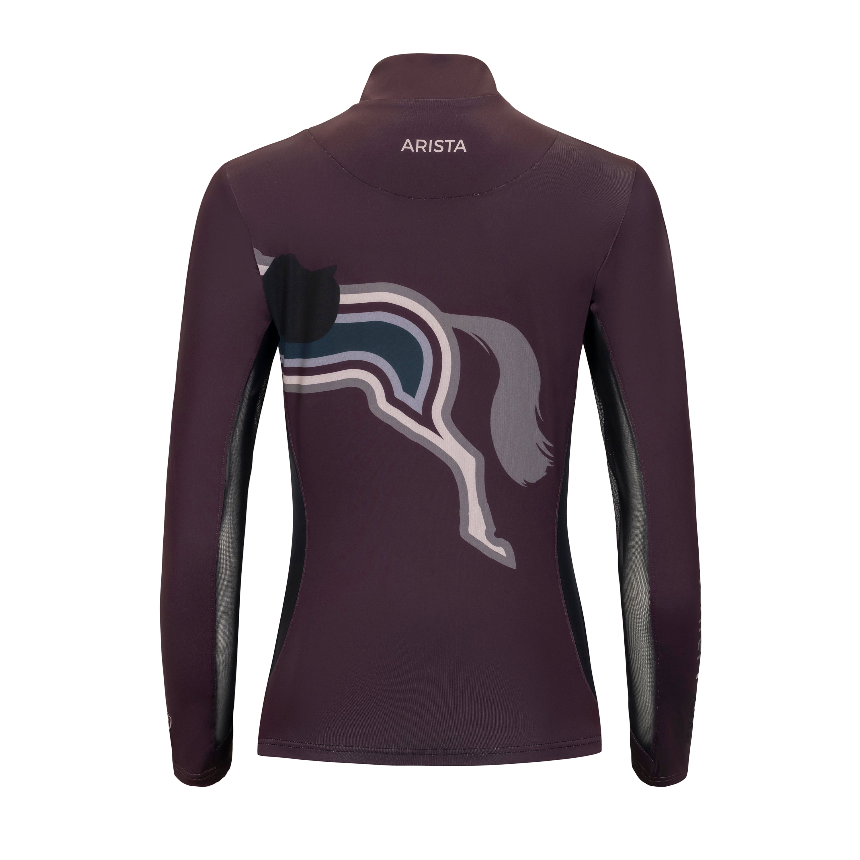 Arista Jumper, Plum Sun Shirt w/mesh