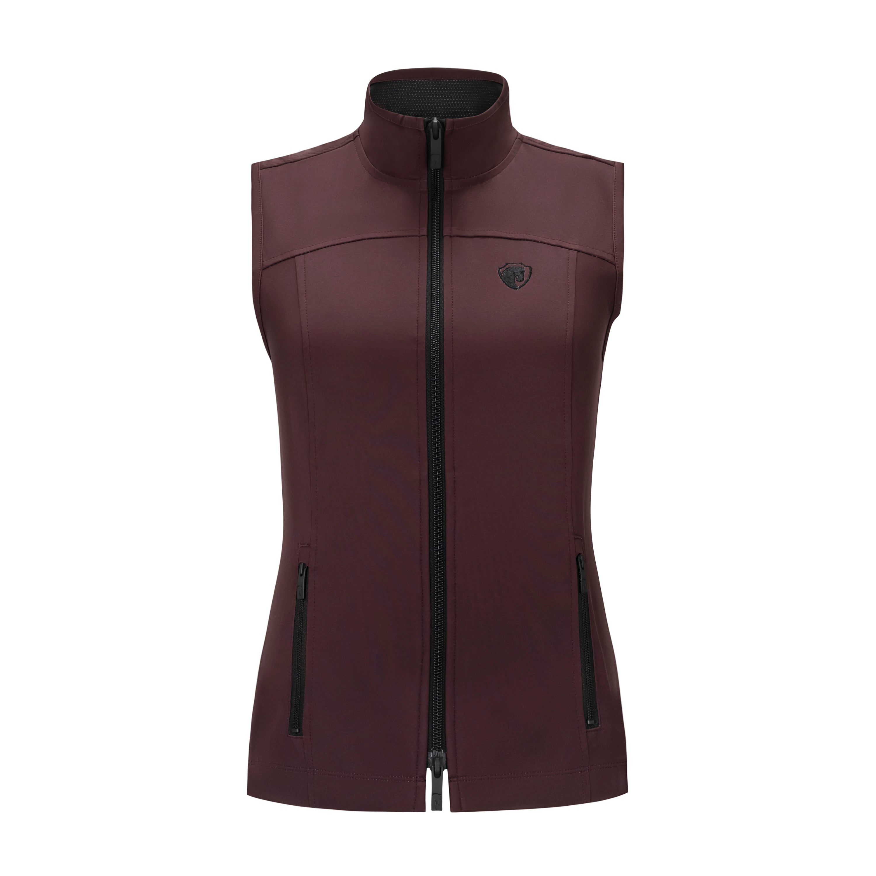Jumper Silhouette Vest, Oxblood