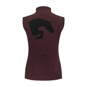 Jumper Silhouette Vest, Oxblood