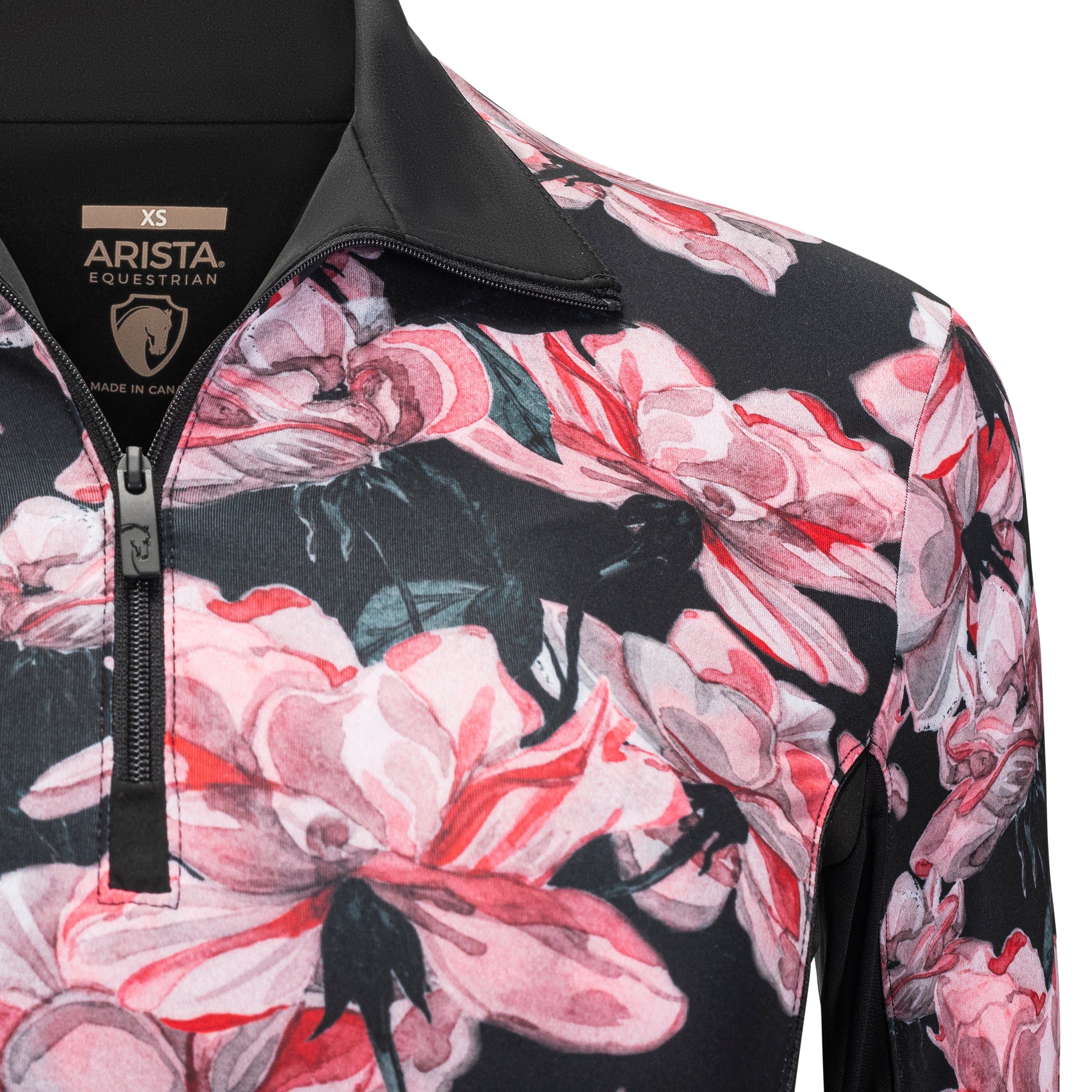 Poppies, Black Sun Shirt w/ Mesh