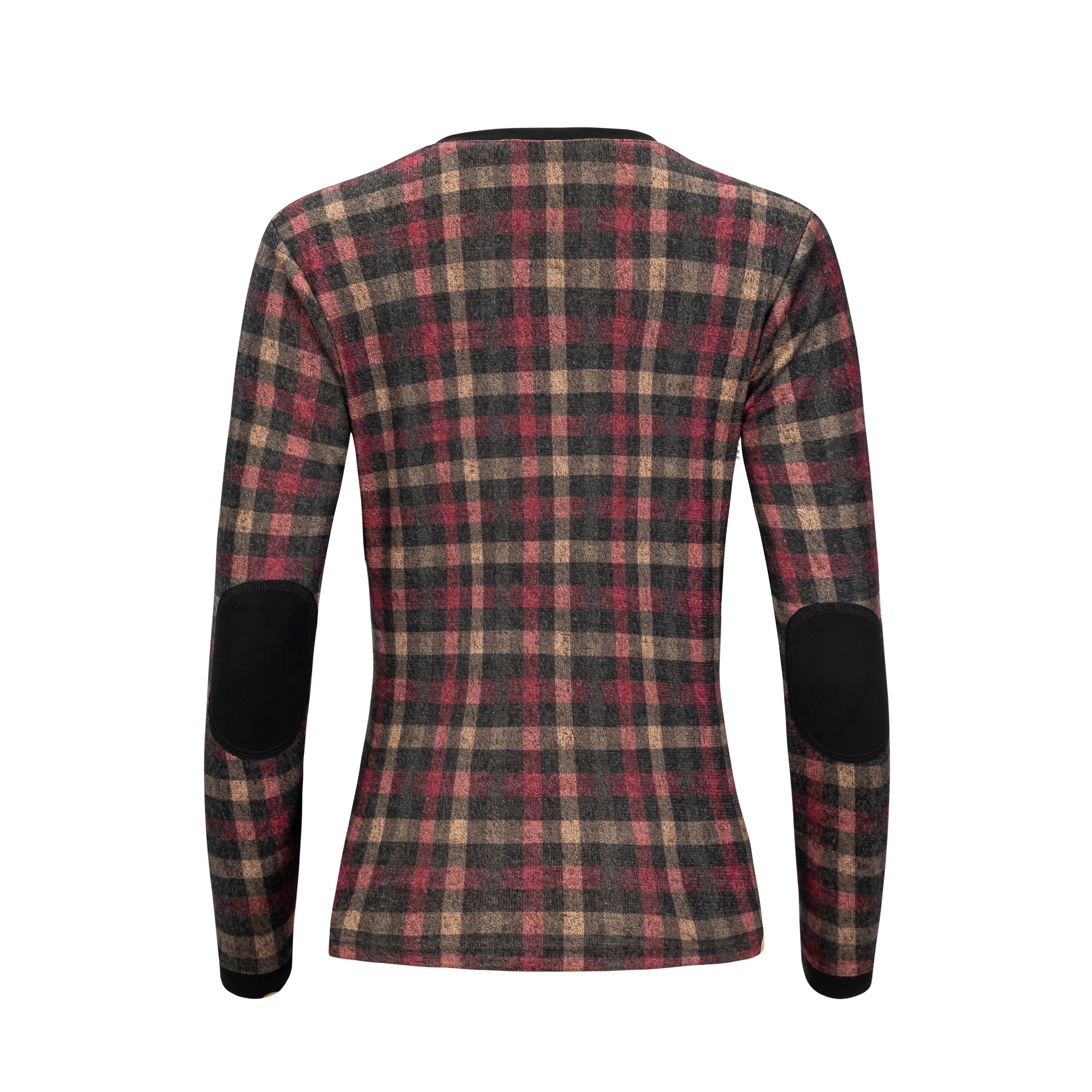 Quintessential V-NECK, Pink Sashay Plaid