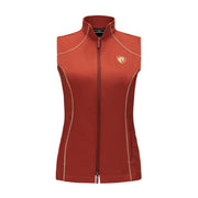 Iconic Bit Vest, Rust w/Oatmeal