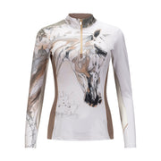 Elise Genest 'Beautifully'Sun Shirt w/ Mesh