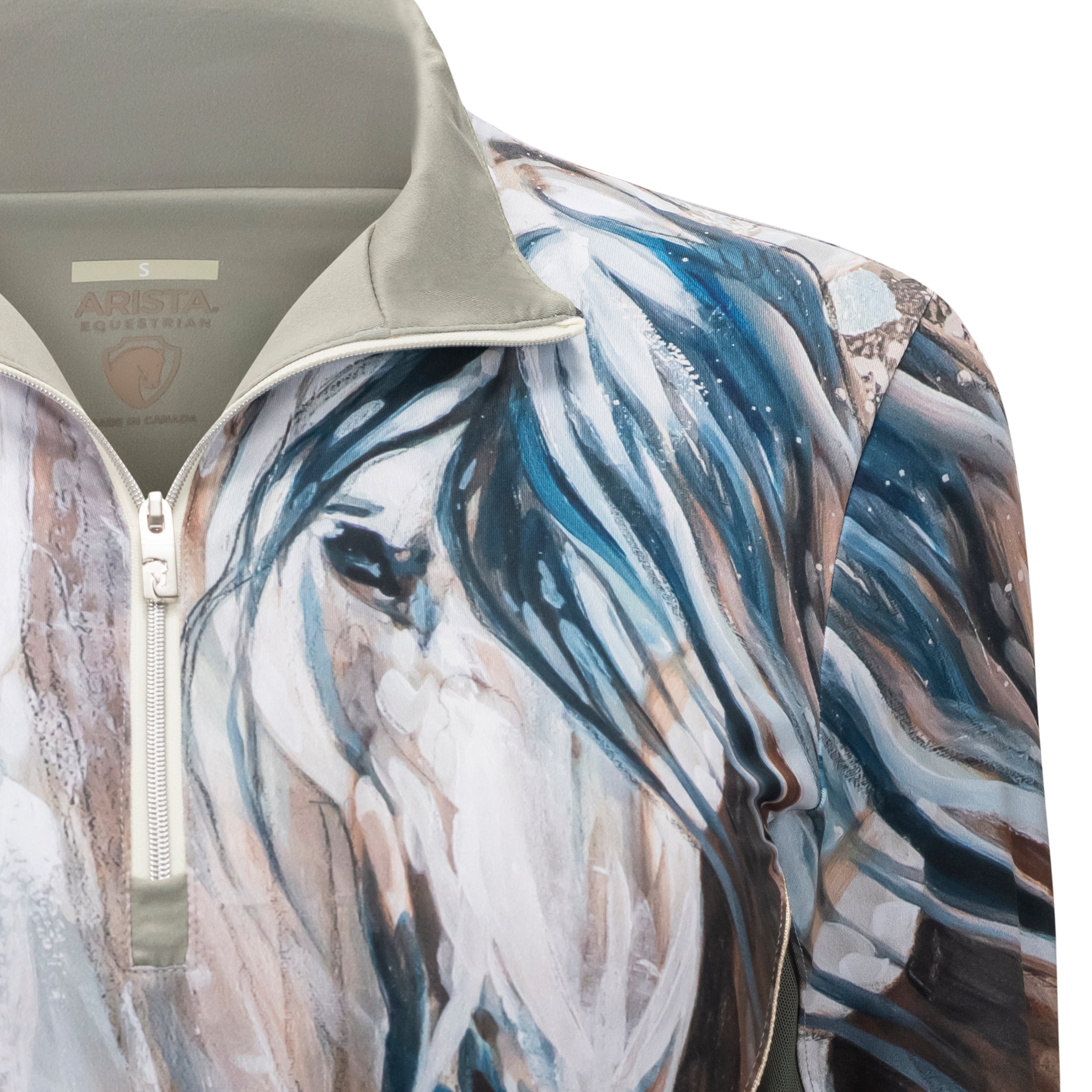 Elise Genest 'Fabuloso' Sun Shirt, Sapphire w/ Mesh