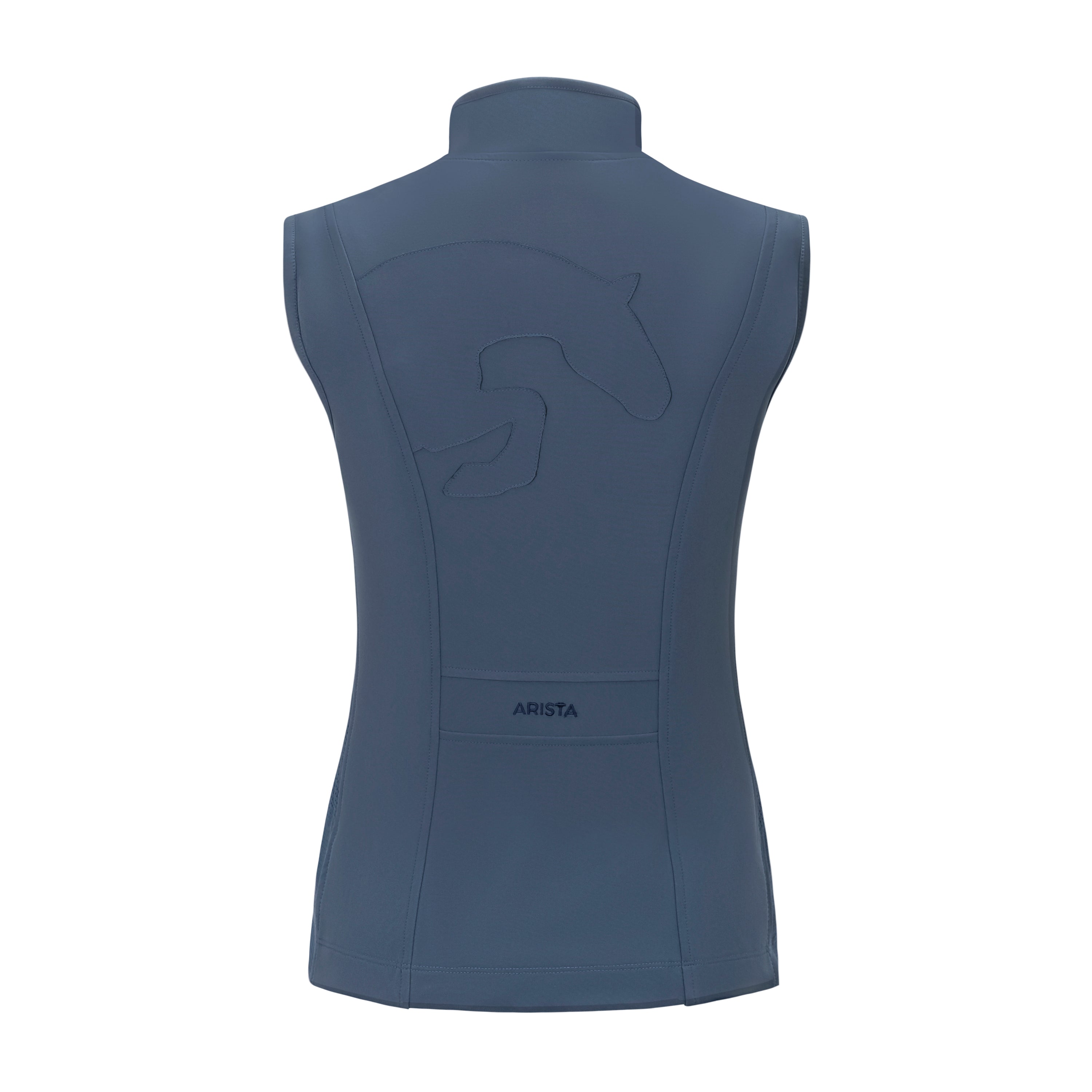 Jumper Silhouette Vest, Slate