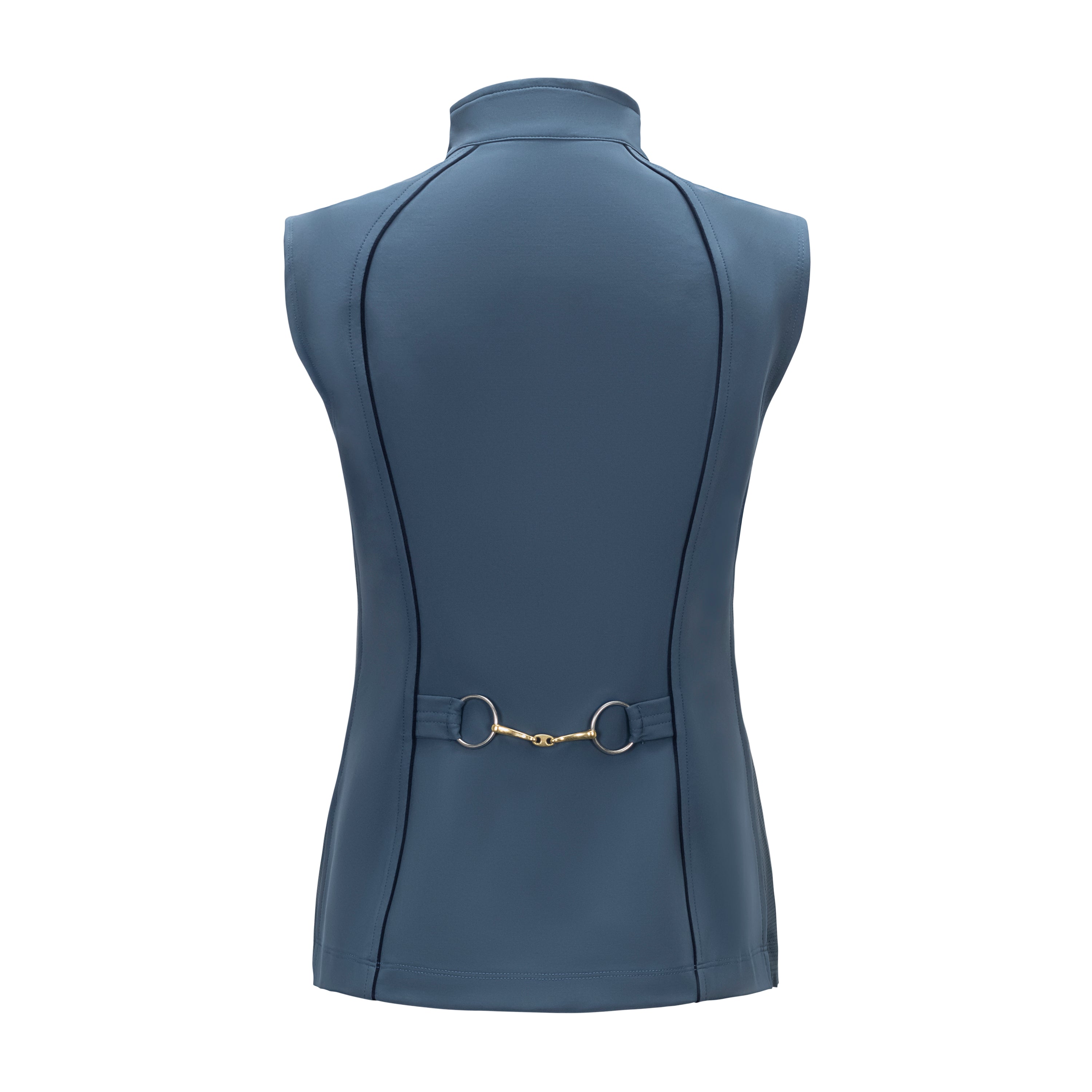 Iconic Bit Vest, Slate w/Navy