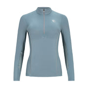 Sporty Solid, CITADEL Half Zip Sun Shirt w/ MESH