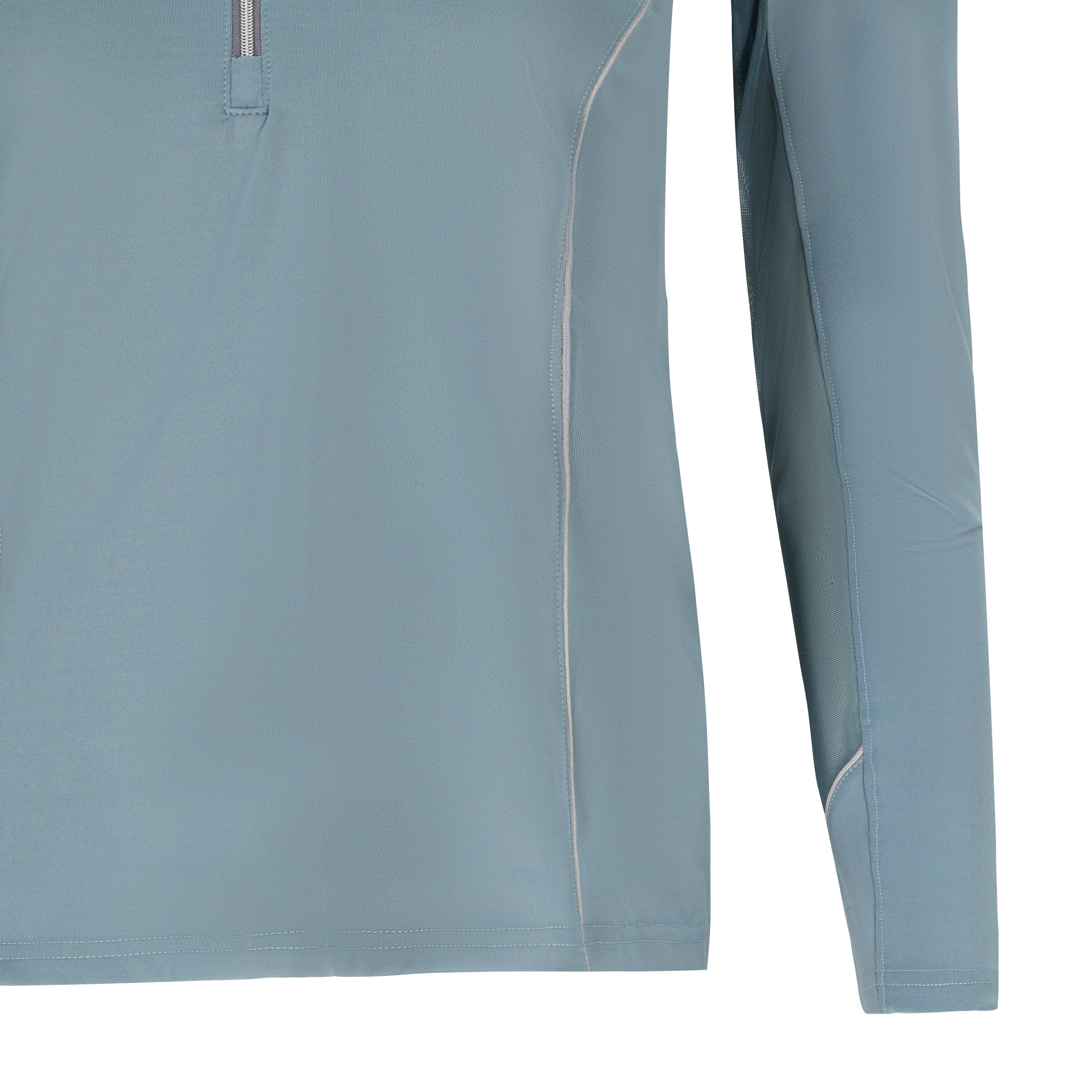 Sporty Solid, CITADEL Half Zip Sun Shirt w/ MESH