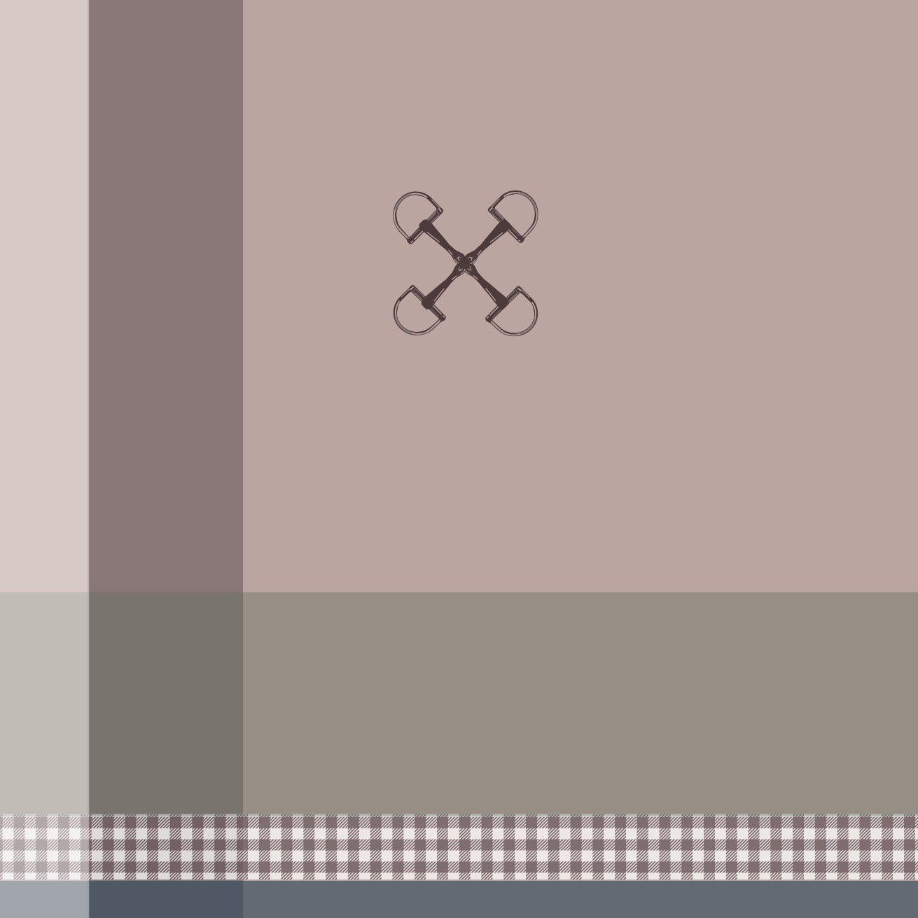 Sporty Gingham, Fig Sun Shirt w/MESH