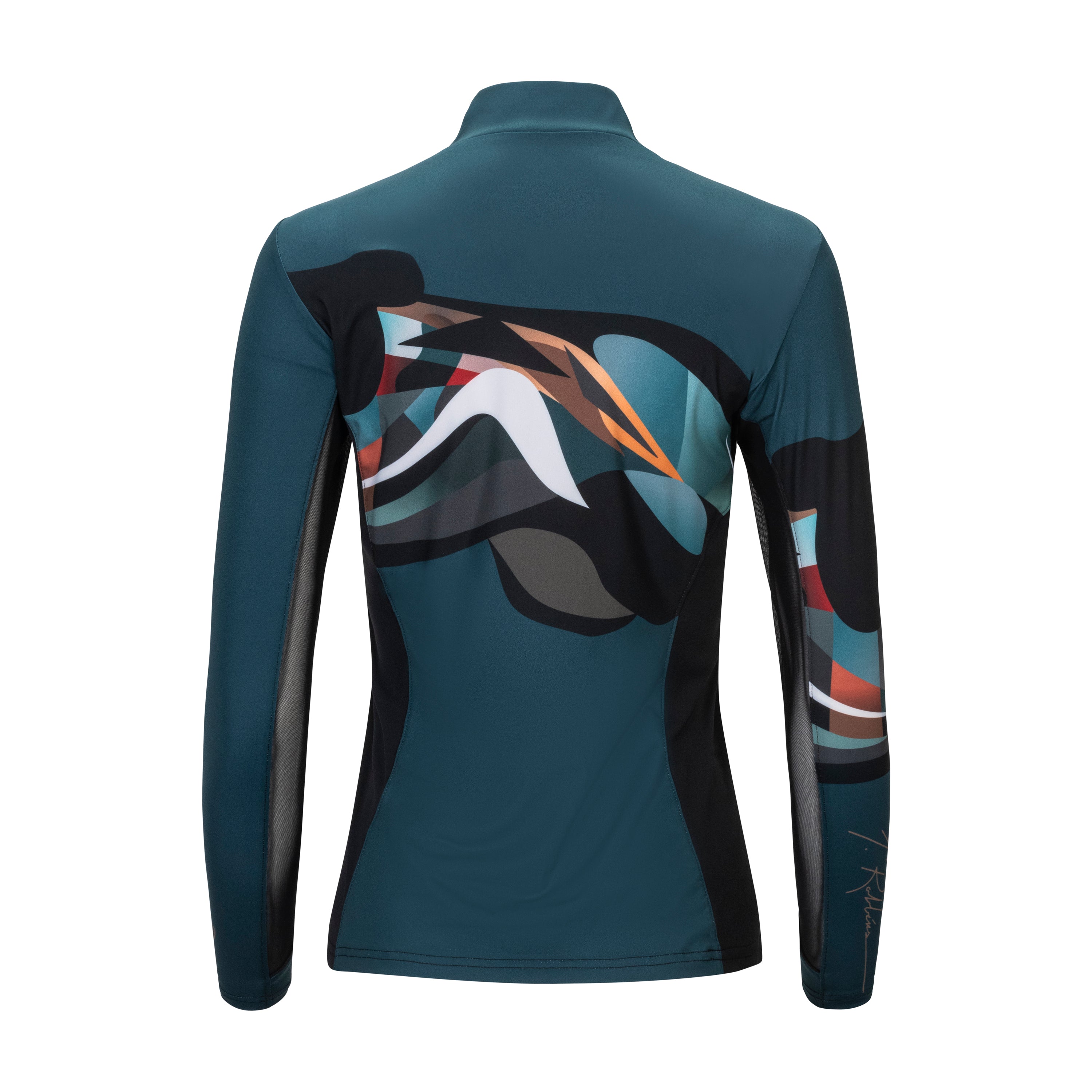 J. Robbins Solid Jade 'Catalyst', Sun Shirt w/MESH