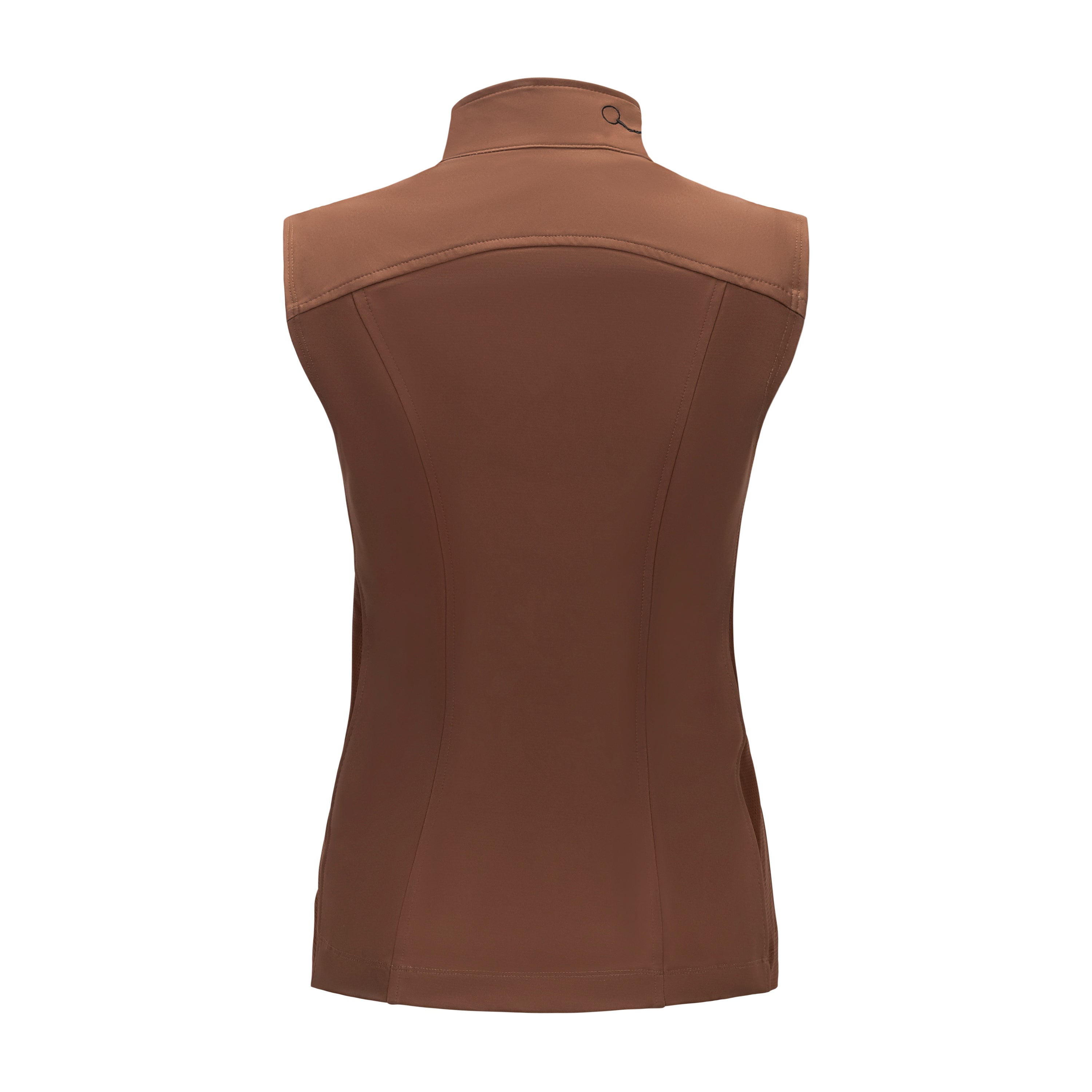 Modern 3 Bit Vest, Truffle w/black