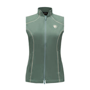 Iconic Bit Vest, Eucalyptus w/Oatmeal