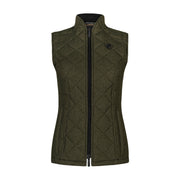 Quilted Iconic Bit Vest, Lichen
