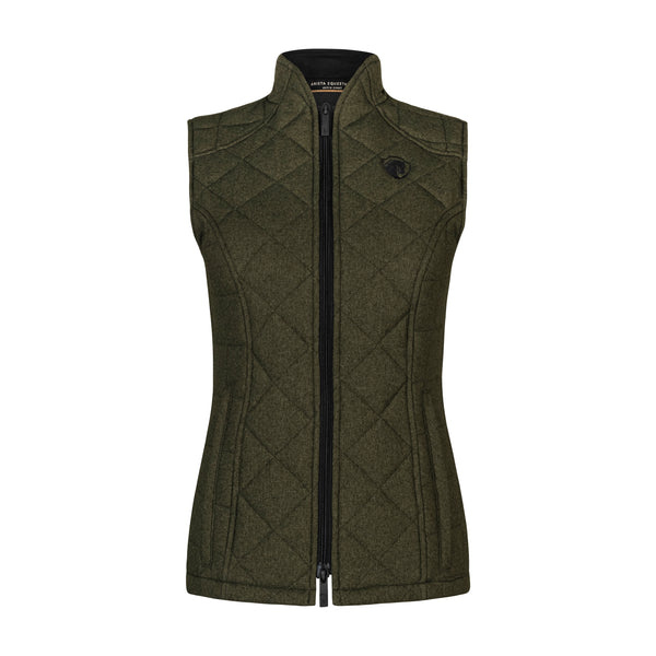 Quilted Iconic Bit Vest, Lichen – Arista Equestrian
