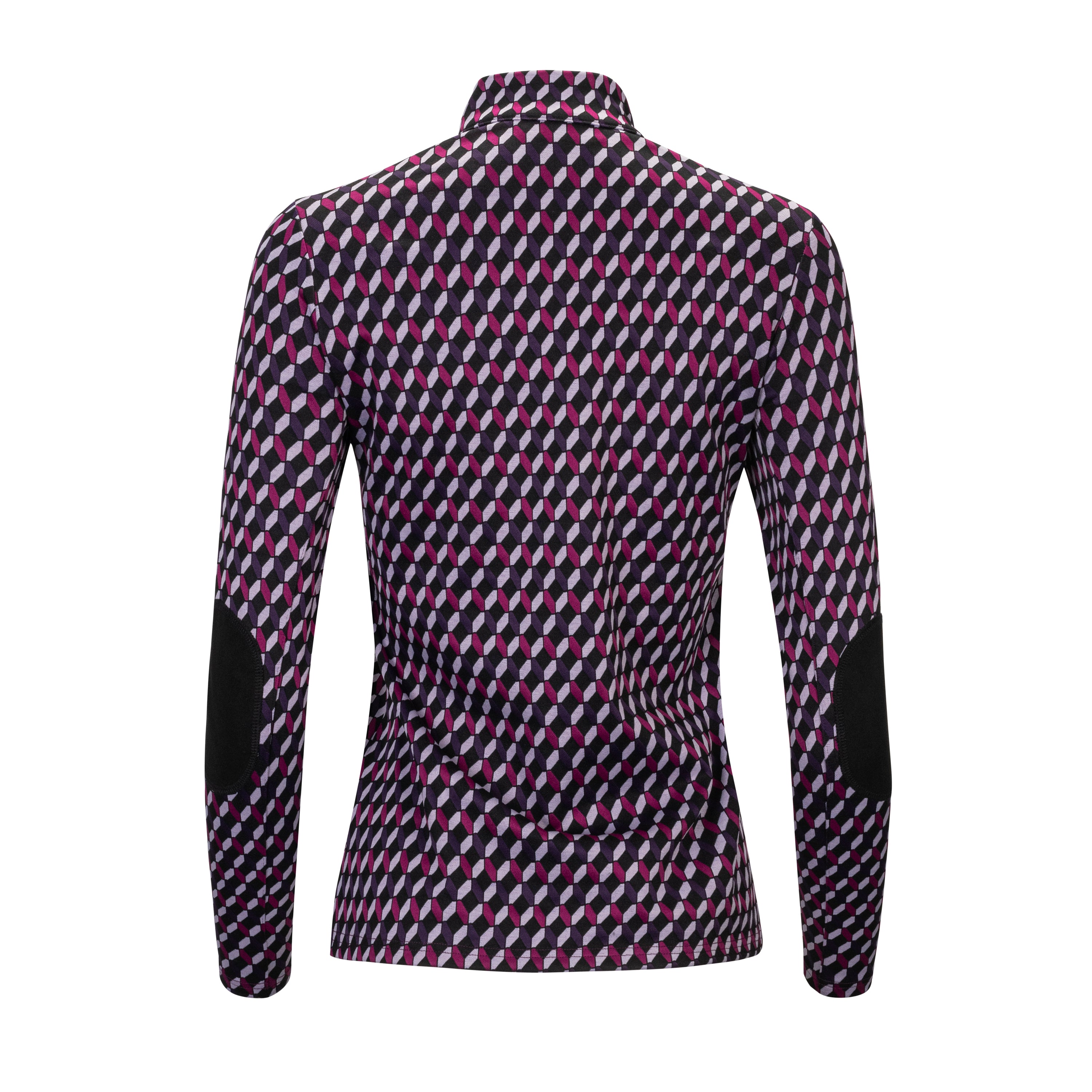Prêt-à-porter Purple & Fuchsia Diamond Check Sweater