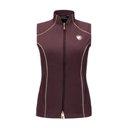 Iconic Bit Vest, Wine