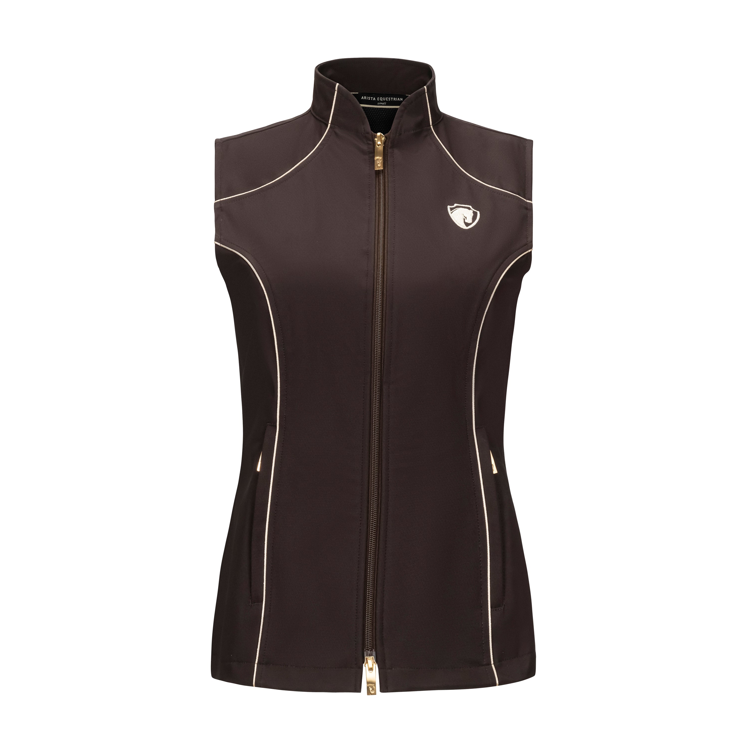 Iconic Bit Vest in Mulch (4025) – Arista Equestrian