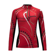J. Robbins -"Poise", Red/Black Sun Shirt