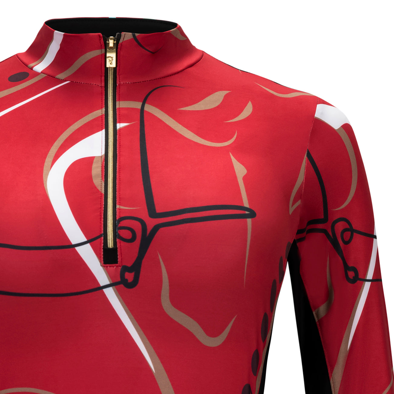 J. Robbins -"Poise", Red/Black Sun Shirt