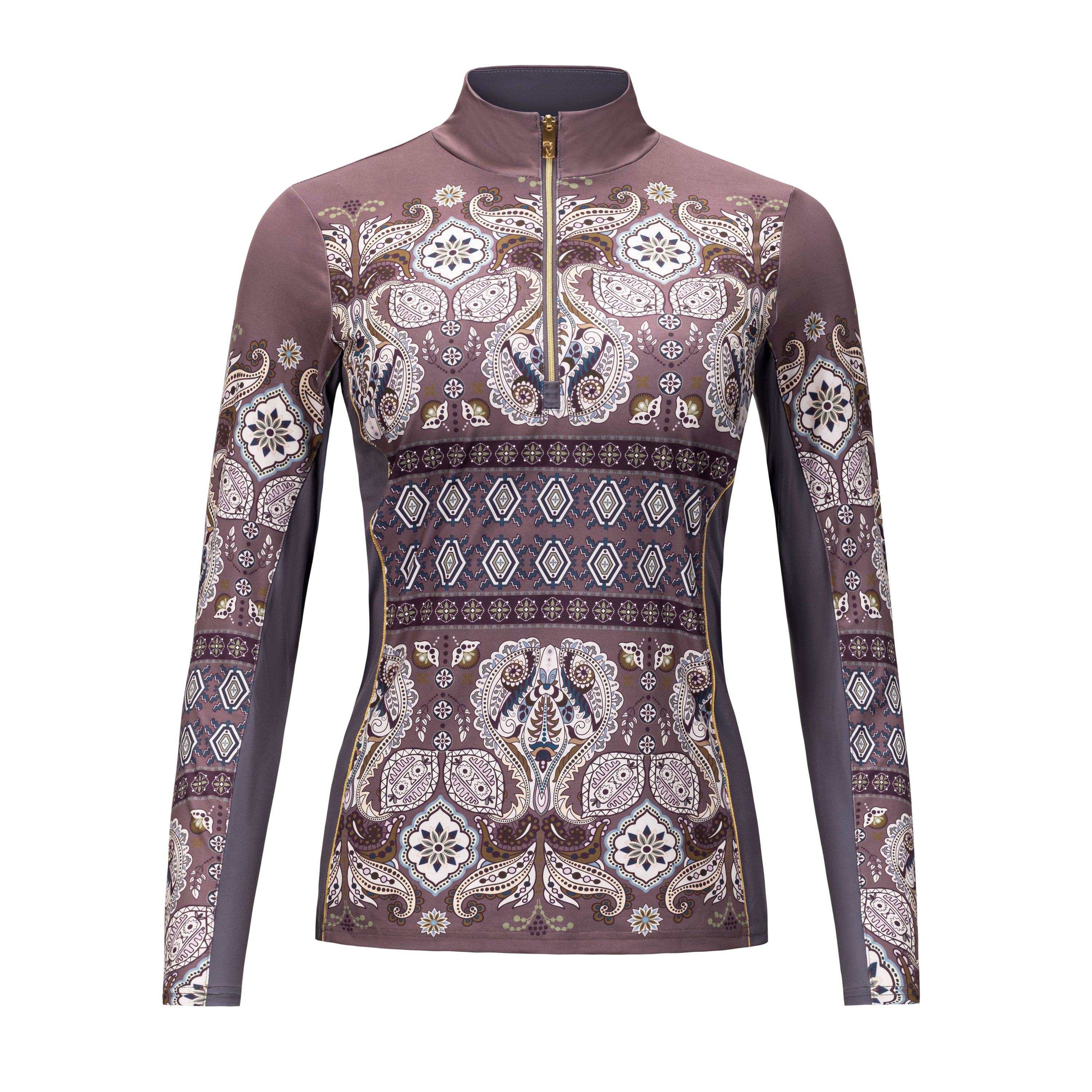 Mandala, Fig Sun Shirt w/ MESH