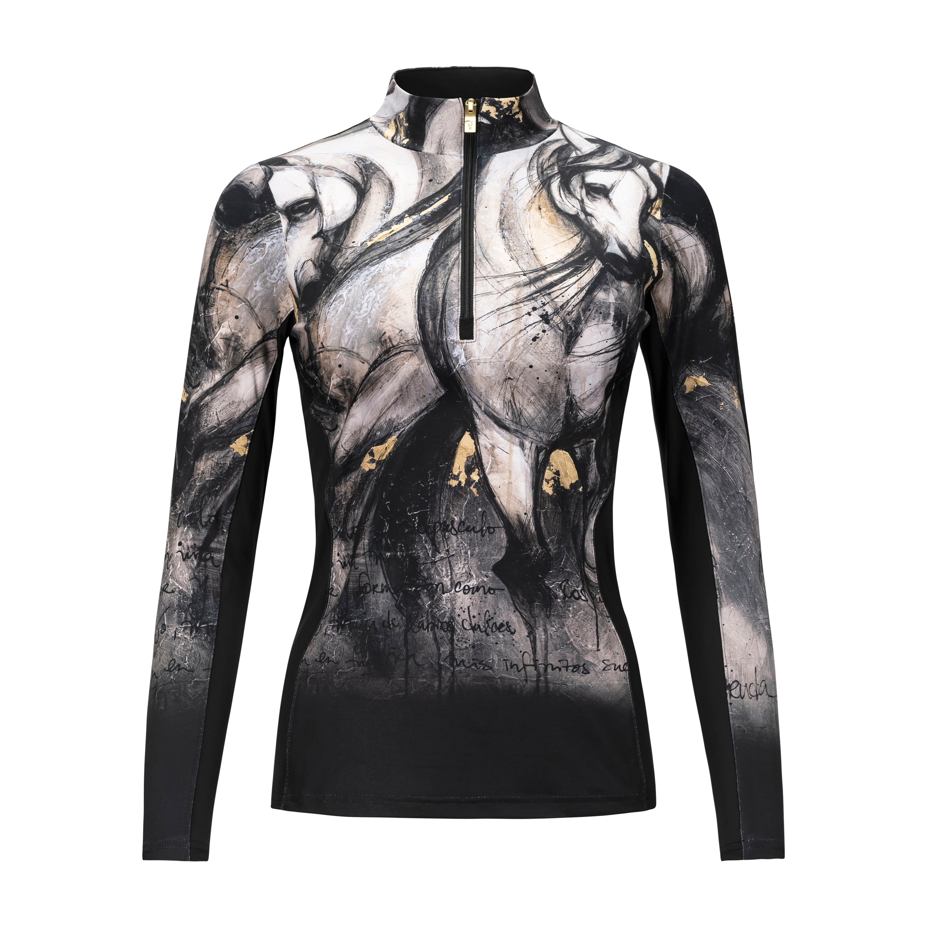 Elise Genest 'Amours Oublies' Sun Shirt with Mesh